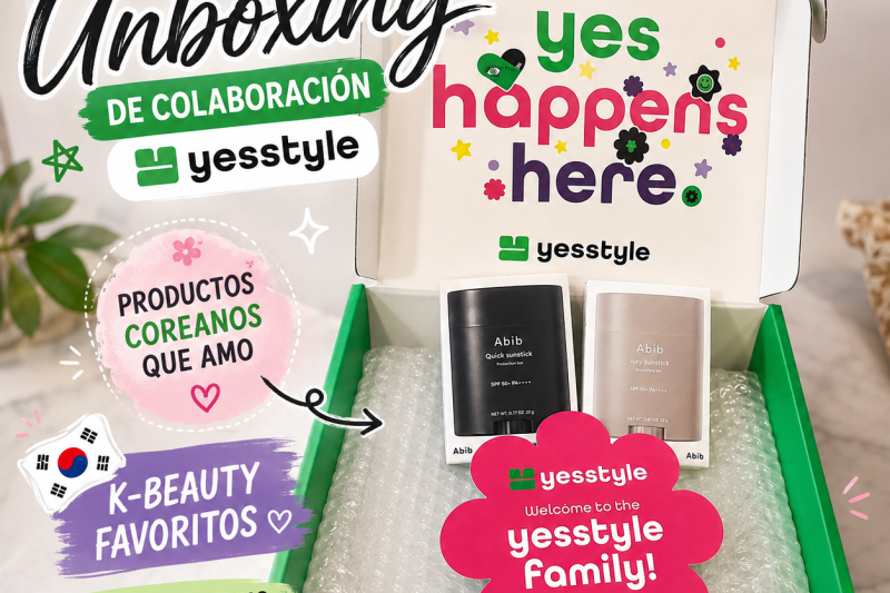 ¡Mi primera colaboración con Abib x YesStyle!